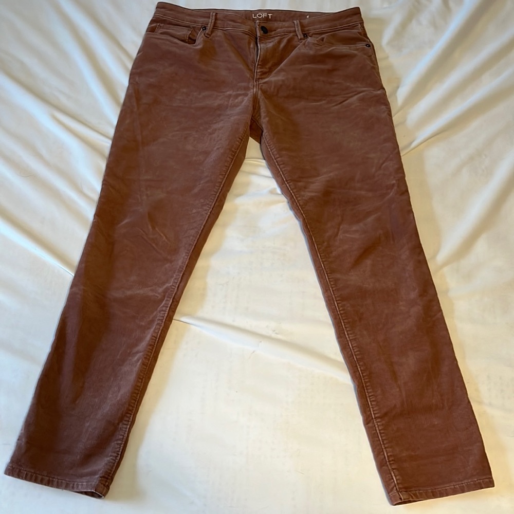 LOFT pink cords